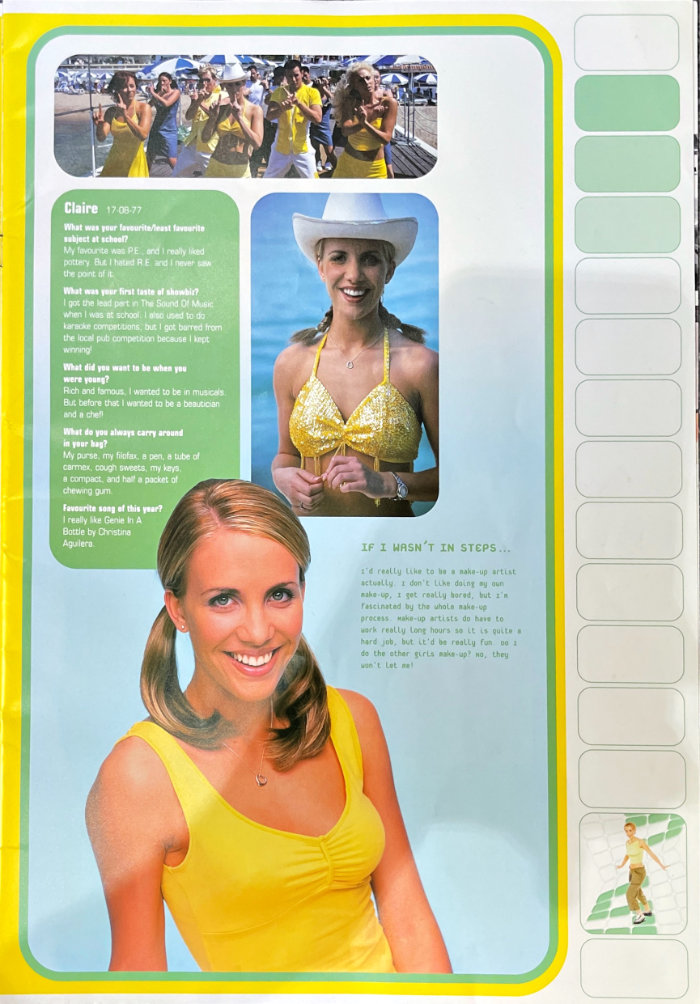 Steps tour programme