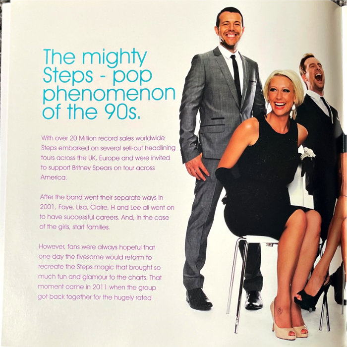 Steps tour programme